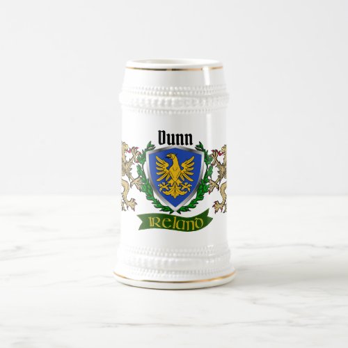 DunnODunn Irish Shield Beer Stein