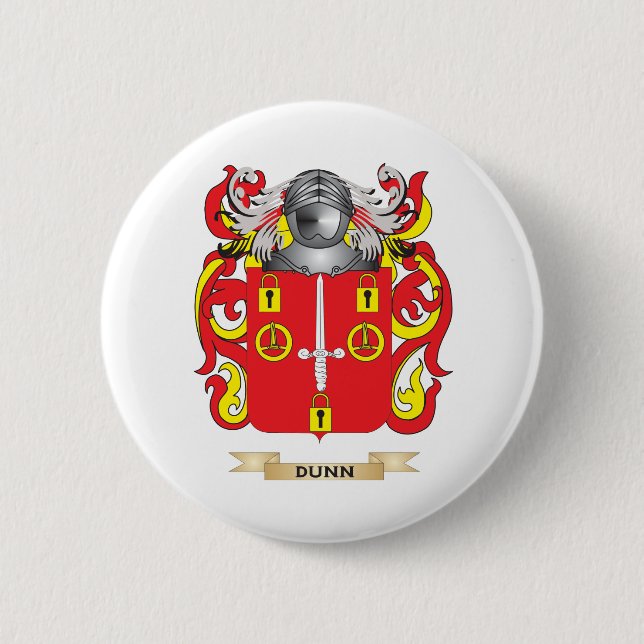 Dunn (Scotland) Coat of Arms Button (Front)