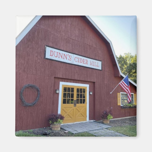 Dunn's Cider Mill Magnet (Front)