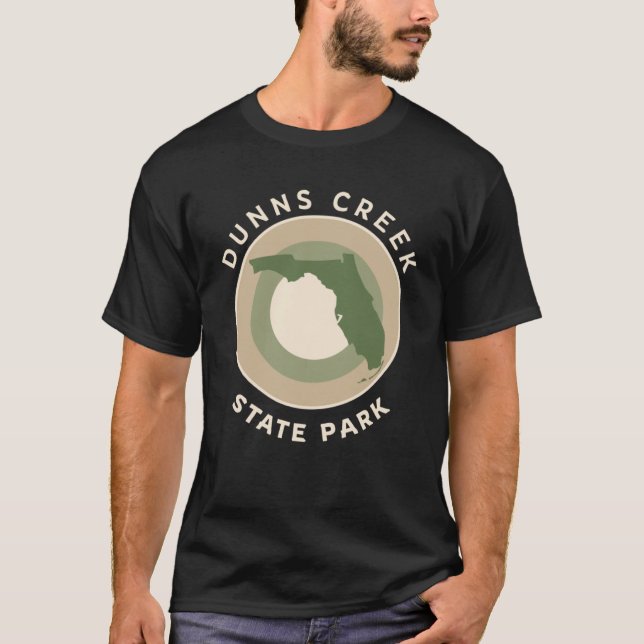 Dunns Creek State Park Florida Bullseye FL Souveni T-Shirt (Front)
