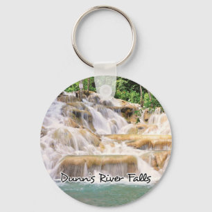 Dunn's River Falls Jamaica closeup Keychain