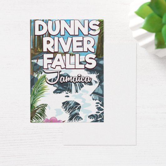 Dunn's River Falls Jamaica travel poster (Desk)