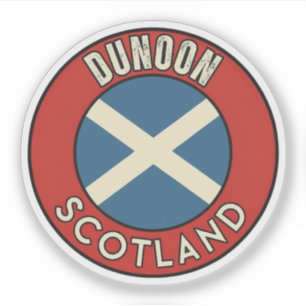 Dunoon, Scotland Sticker