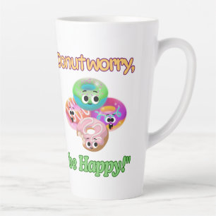 DUNOT WORRY BE HAPPY LATTE MUG