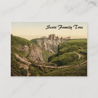 Dunottar Castle, Stonehaven, Scotland Business Card