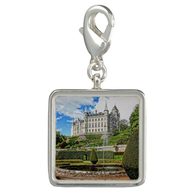Dunrobin castle architecture photo charm (Front)