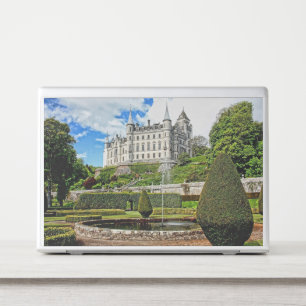 Dunrobin castle architecture photo HP laptop skin