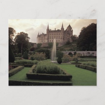 Dunrobin Castle  Scotland Postcard by takemeaway at Zazzle