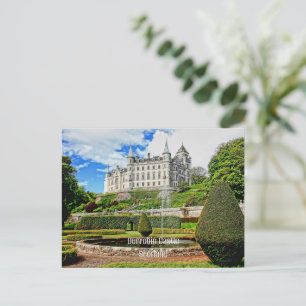 Dunrobin Castle, Scotland, Postcard