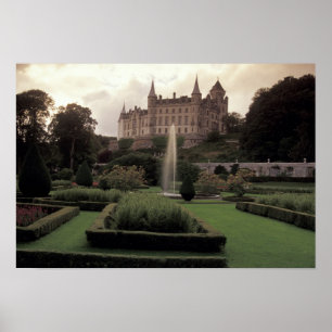Dunrobin Castle, Scotland Poster