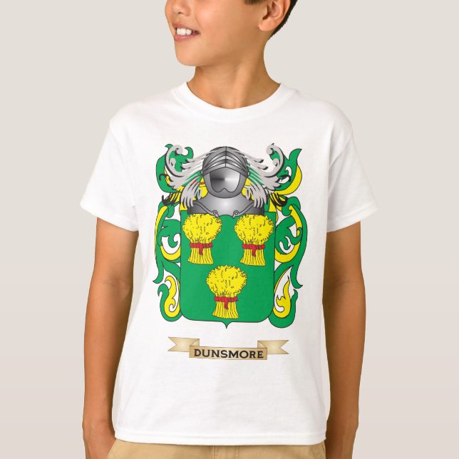 Dunsmore Coat of Arms T-Shirt (Front)