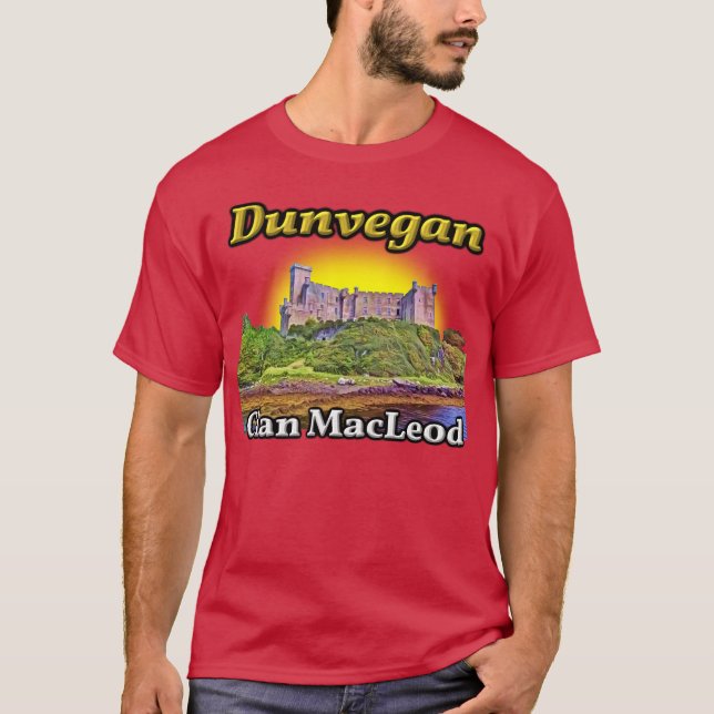 Dunvegan Castle Clan MacLeod T-Shirt (Front)