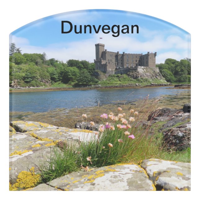 Dunvegan Clan MacLeod Door Sign (Contour Front)