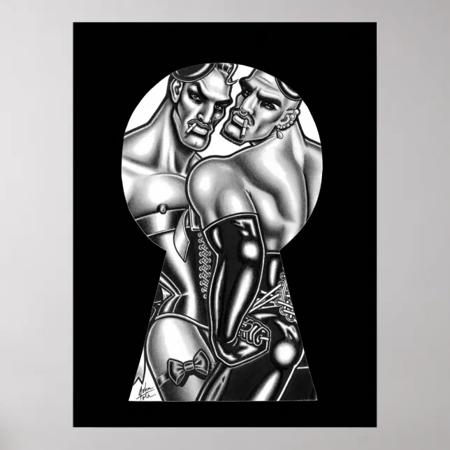 Duo/Keyhole Poster | Zazzle