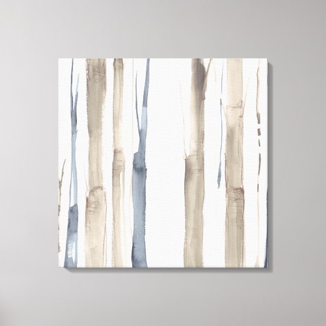 Duo Tone Trees II Canvas Print (Front)