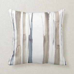 Duo Tone Trees II Throw Pillow