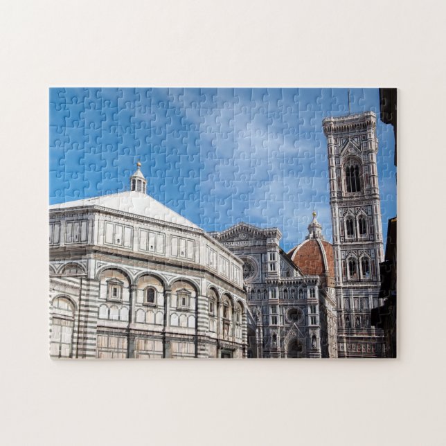 Duomo and Baptistry, Florence jigsaw puzzle (Horizontal)