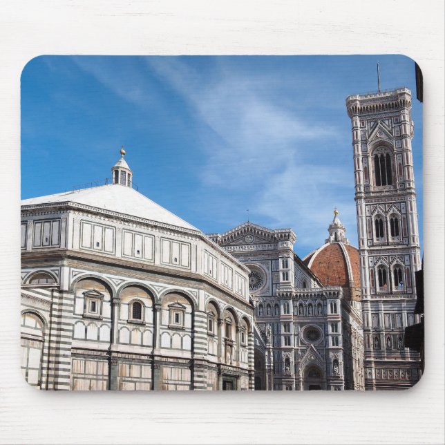 Duomo and Baptistry, Florence mousepad (Front)
