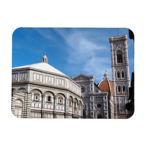 Duomo and Baptistry Florence rectangular magnet