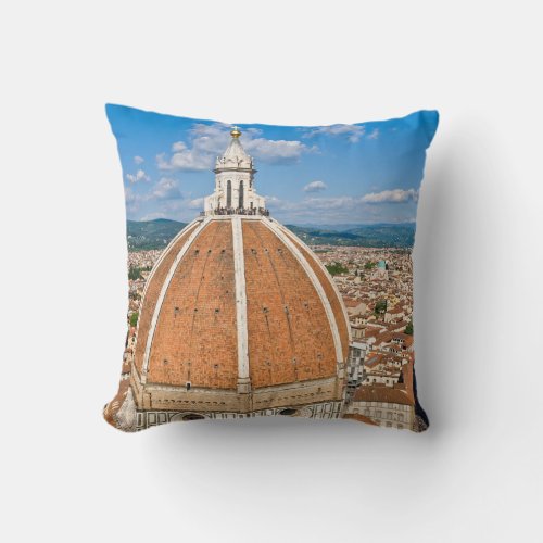 Duomo Basilica di Santa Maria del Fiore _ Florence Throw Pillow