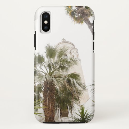 Duomo di Amalfi Garden 4 travel wall art  iPhone X Case