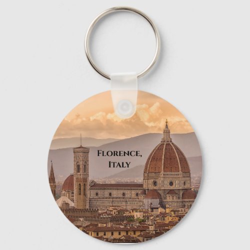 Duomo di Firenze Florence Italy Design Keychain