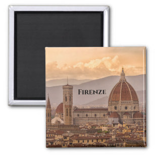 Duomo di Firenze Florence Italy Design Magnet