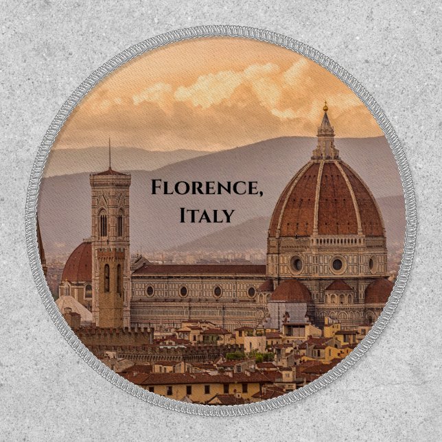 Duomo di Firenze Florence Italy Design Patch (Front)