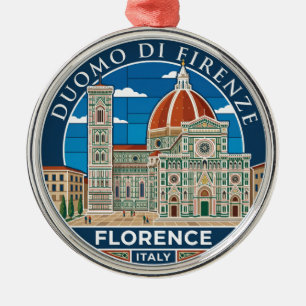 Duomo di Firenze Italy Metal Ornament