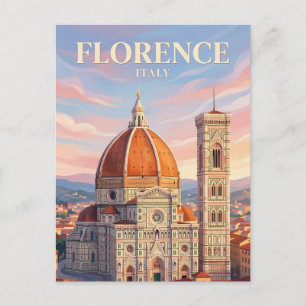 Duomo di Firenze Italy Postcard