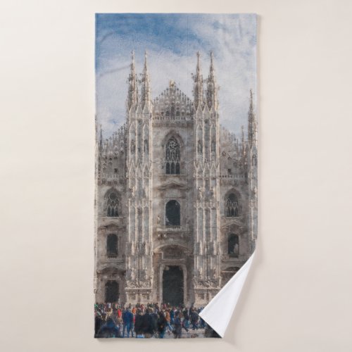 Duomo di Milano Bath Towel