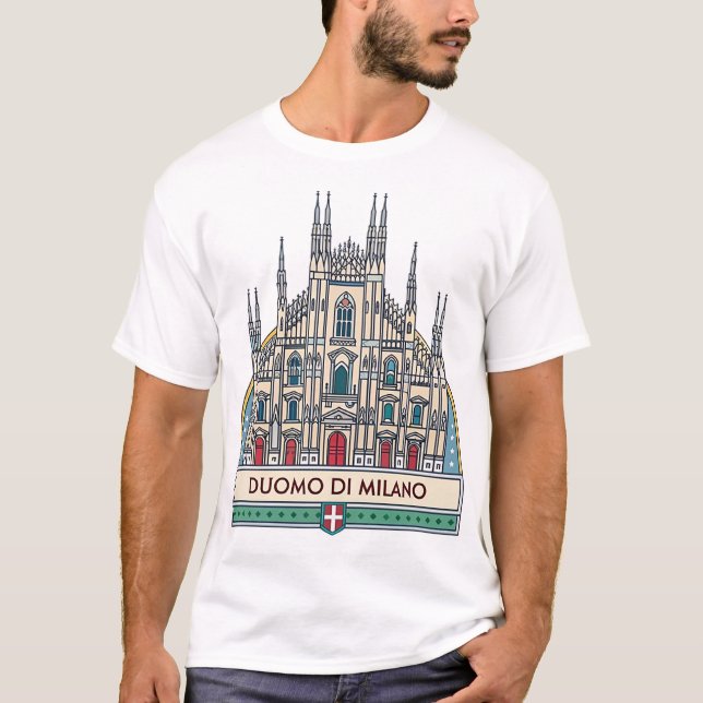 Duomo di Milano (Milan Cathedral) T-Shirt (Front)