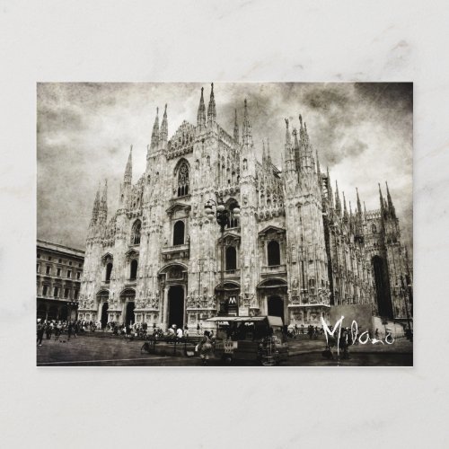 Duomo di Milano _ Postcard