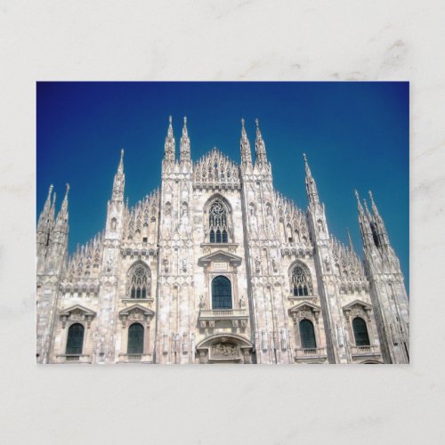 Duomo di Milano Postcard