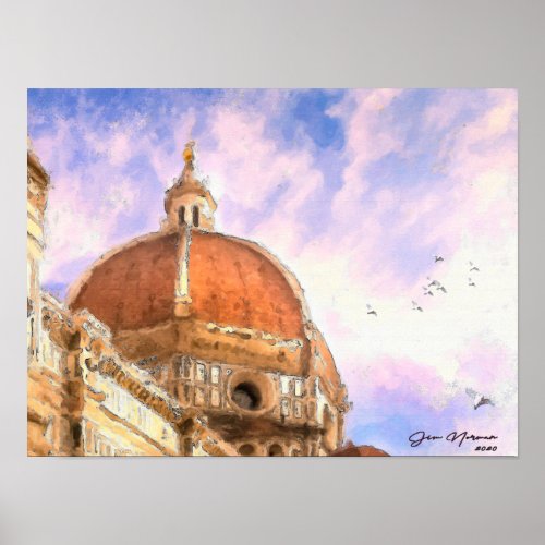 Duomo Florence Italy Poster