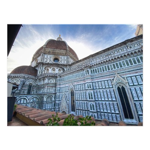 Duomo from the Balcony in Florence Italy Photo Print