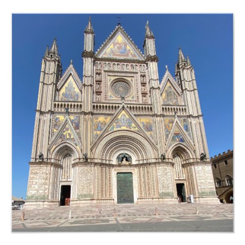 Duomo in Orvieto Italy Photo Print