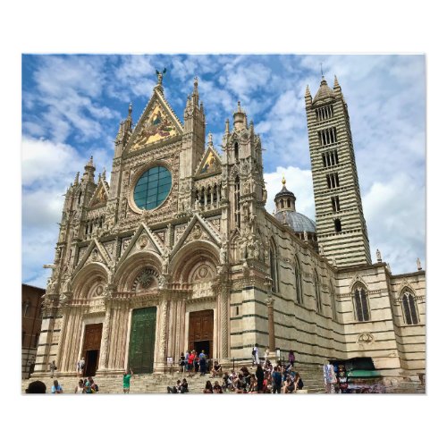 Duomo in Siena Italy Photo Print