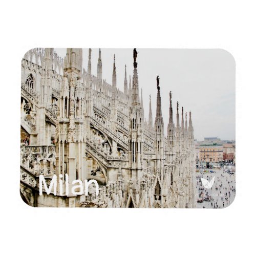 Duomo Milan  fridge magnet by Velvet Escape