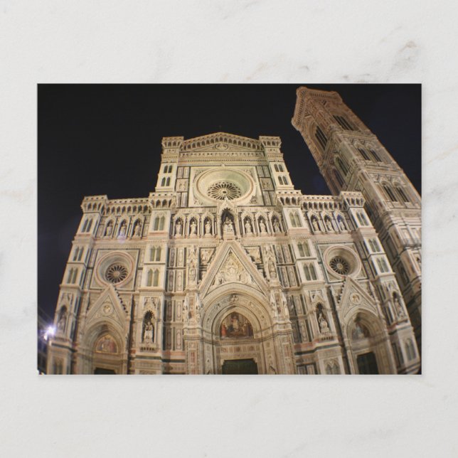 Duomo's Cathedral, Firenze Postcard (Front)