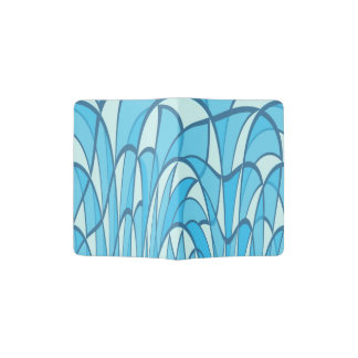 Duotone waves passport holder