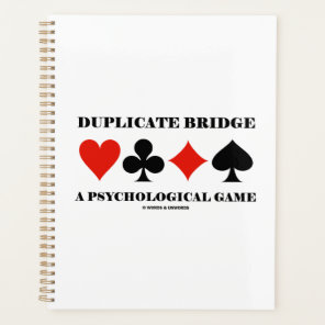 Duplicate Bridge A Psychological Game Planner