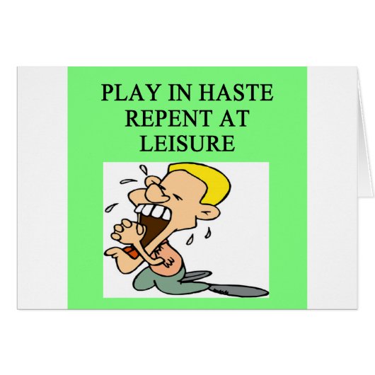 duplicate bridge and game players joke cards (Front Horizontal)