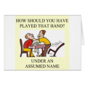 duplicate bridge game player (Front Horizontal)