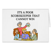 duplicate bridge game player (Front Horizontal)