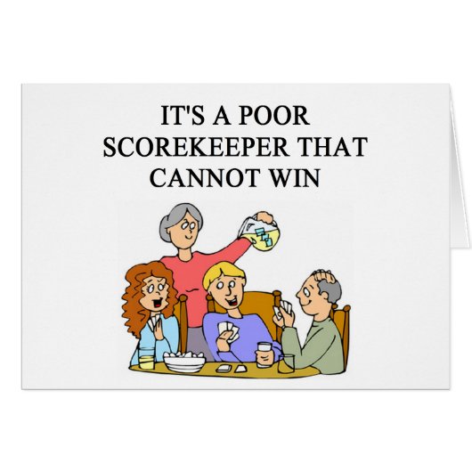 duplicate bridge game player (Front Horizontal)