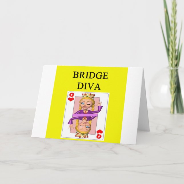 duplicate bridge game player card (Front)