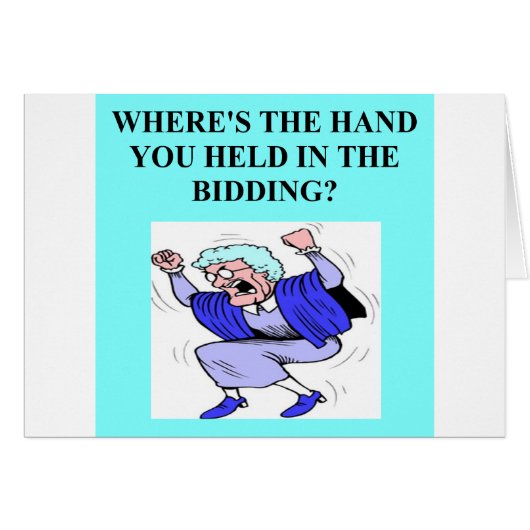 duplicate bridge game player cards (Front Horizontal)