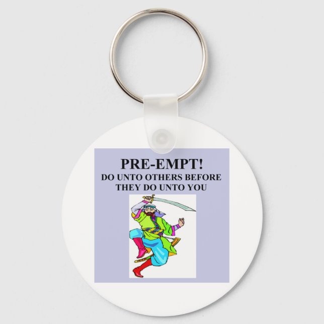 duplicate bridge game player keychain (Front)