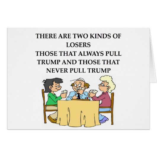 duplicate bridge jokes cards (Front Horizontal)